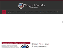 Tablet Screenshot of corrales-nm.org